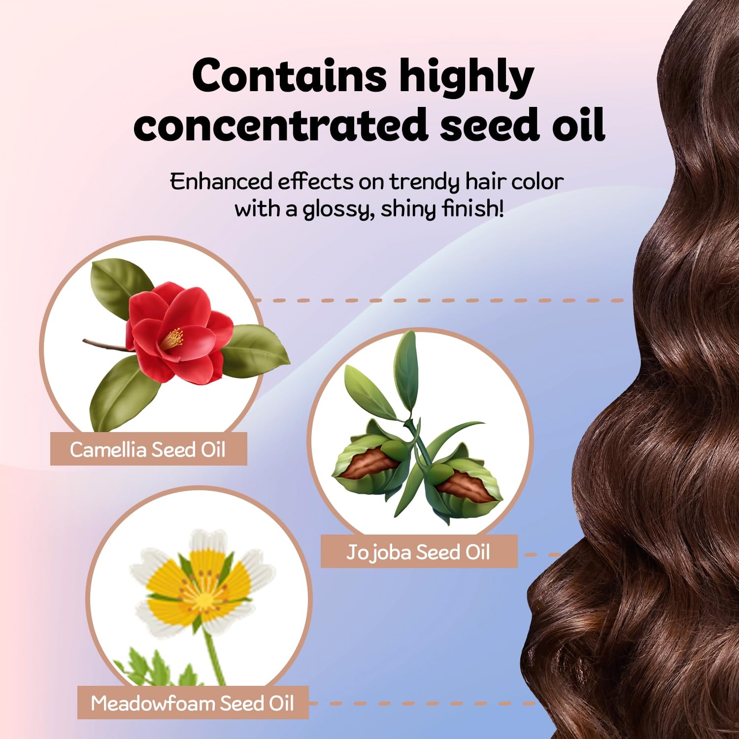 Misty Rose eZn Pudding Hair Dye for Sensitive Scalps – (Ash Beige) | No-Drip, Ammonia-Free, Long-Lasting Semi-Permanent Hair Color with Keratin for Gentle Gray Coverage at Home