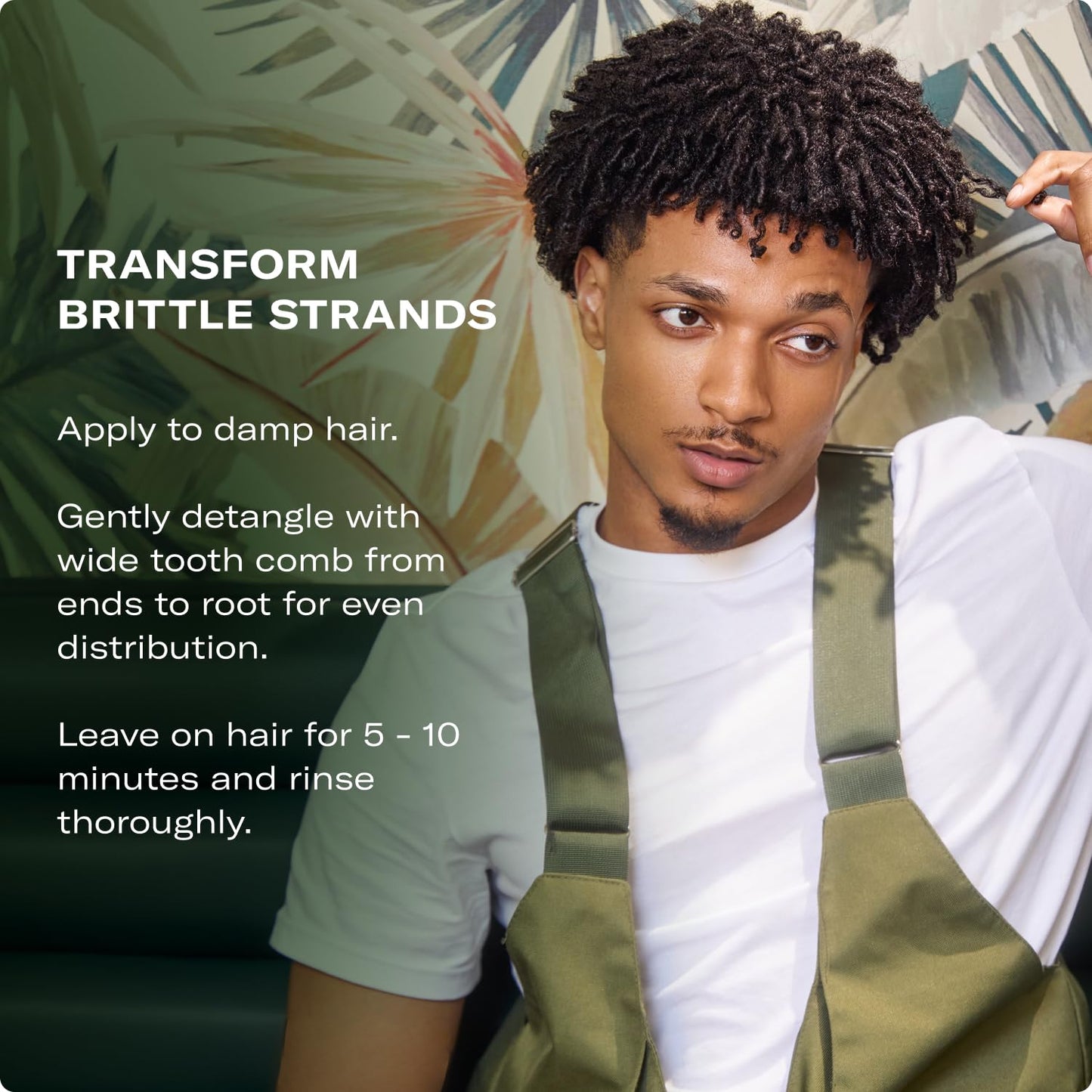 Black Mielle Organics Rosemary Mint Strengthening Hair Conditioner for Women & Men - Biotin Infused Detangling & Hydrating Conditioner to Increase Manageability & Support Longer, Healthier Strands, 12 oz