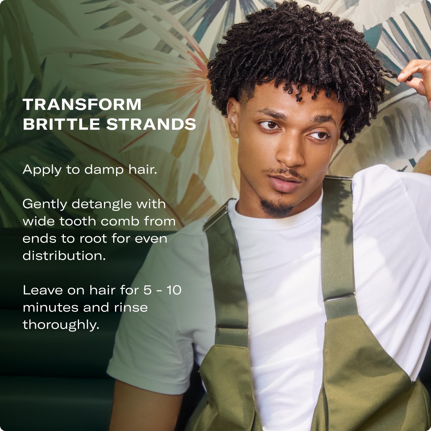 Black Mielle Organics Rosemary Mint Strengthening Hair Conditioner for Women & Men - Biotin Infused Detangling & Hydrating Conditioner to Increase Manageability & Support Longer, Healthier Strands, 12 oz