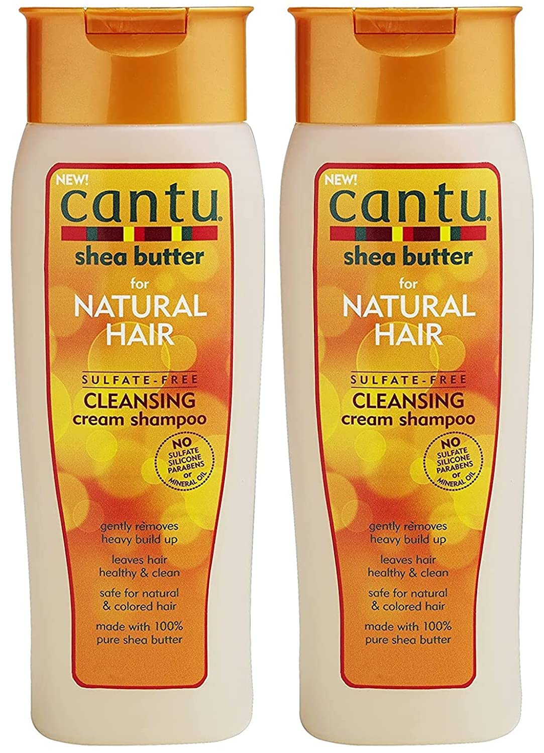 White Smoke Cantu Sulfate-Free Cleansing Cream Shampoo 2-pack, 27 Total Fl Oz. Embrace your curly, coily, or wavy hair.