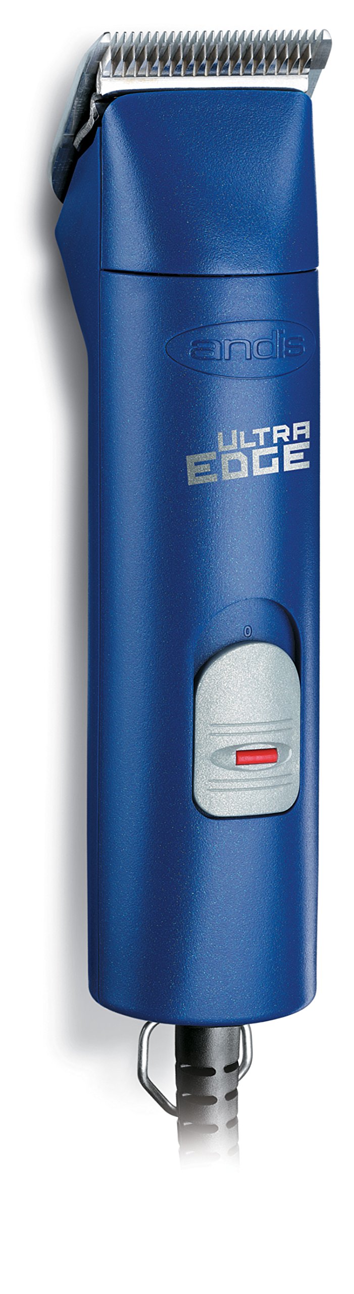 White Smoke Andis – 23275, Ultra Edge Detachable Blade Clipper - Super 2-Speed Rotary Motor with Minimal Noise, 3400-4400 Strokes per Minute, Includes 14-Inch Heavy-Duty Cord – for Dogs, Coats & Breeds, Blue
