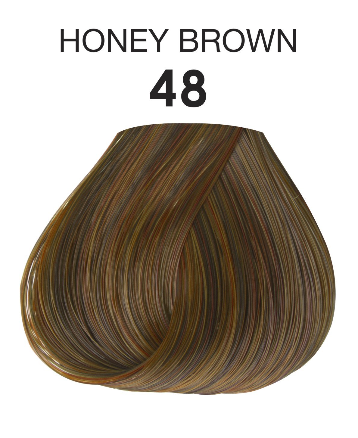 White Smoke Adore Semi Permanent Hair Color - Vegan and Cruelty-Free Hair Dye - 4 Fl Oz - 048 Honey Brown (Pack of 3)