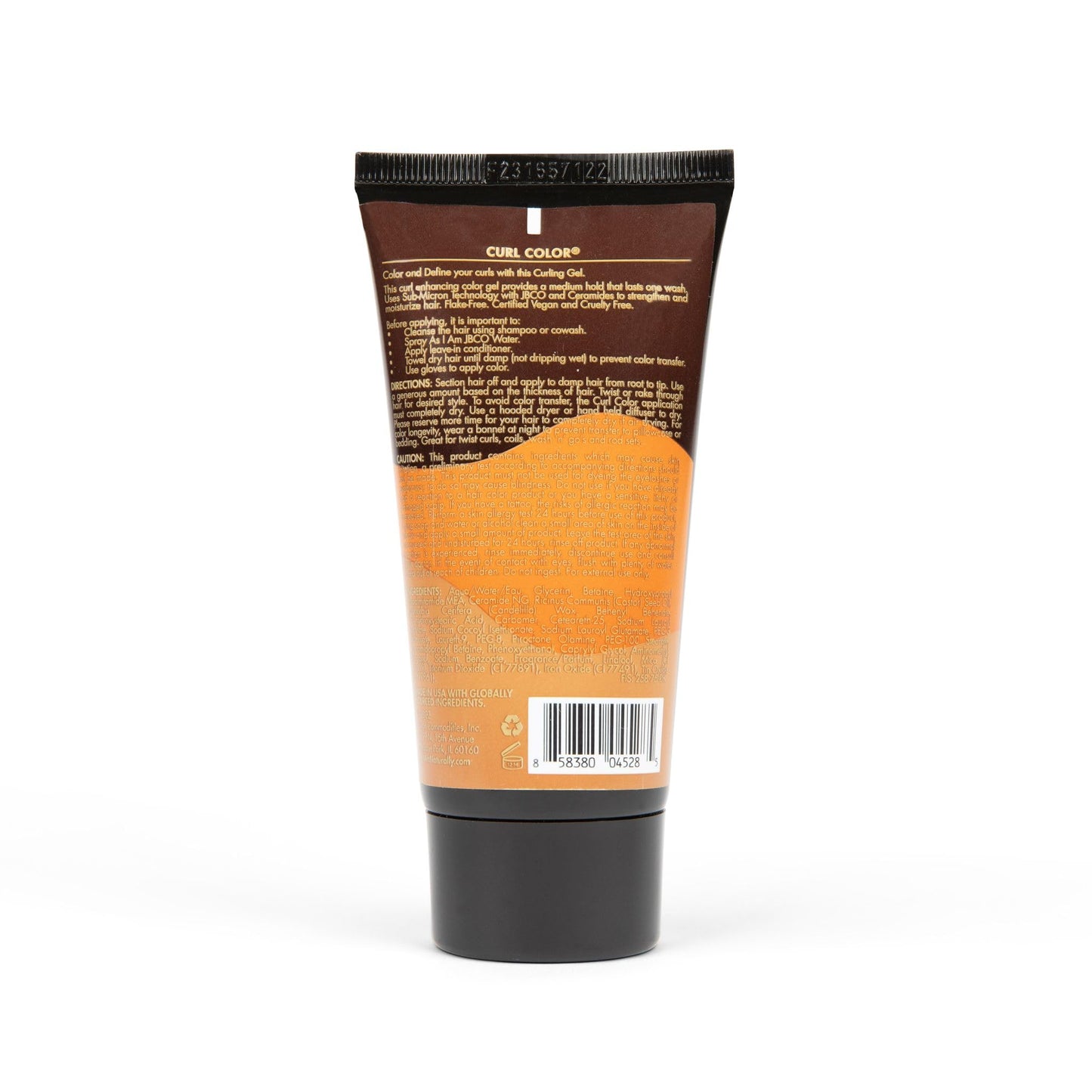 White Smoke As I Am Curl Color - Bold Gold - 3 ounce - Color & Curling Gel - Temporary Color - Medium Hold - Vegan & Cruelty Free, Jaune