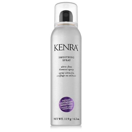 Gray Kenra Professional Smoothing Spray | Ultra-Fine Blowout Spray | Heat Protectant | Provides Instant Smoothing For Fine To Medium Hair | Up to 3 Days of Frizz Control | Humidity Resistance | 4.2 oz.
