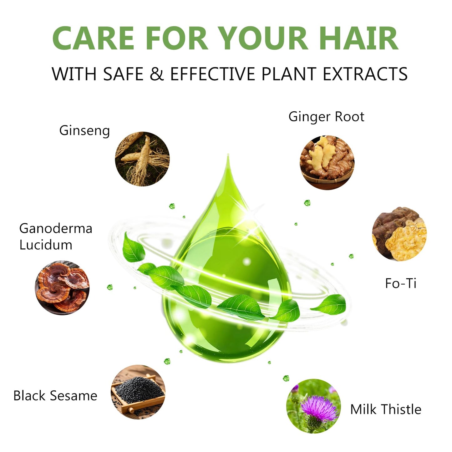 White Smoke HIS&HERCHOICE Dark Brown Hair Dye Shampoo, 3-in-1 Hair Color for Gray Coverage, Ammonia and Paraben Free with 6 Natural Herbal Ingredients, Semi-Permanent Color Shampoo for Women and Men