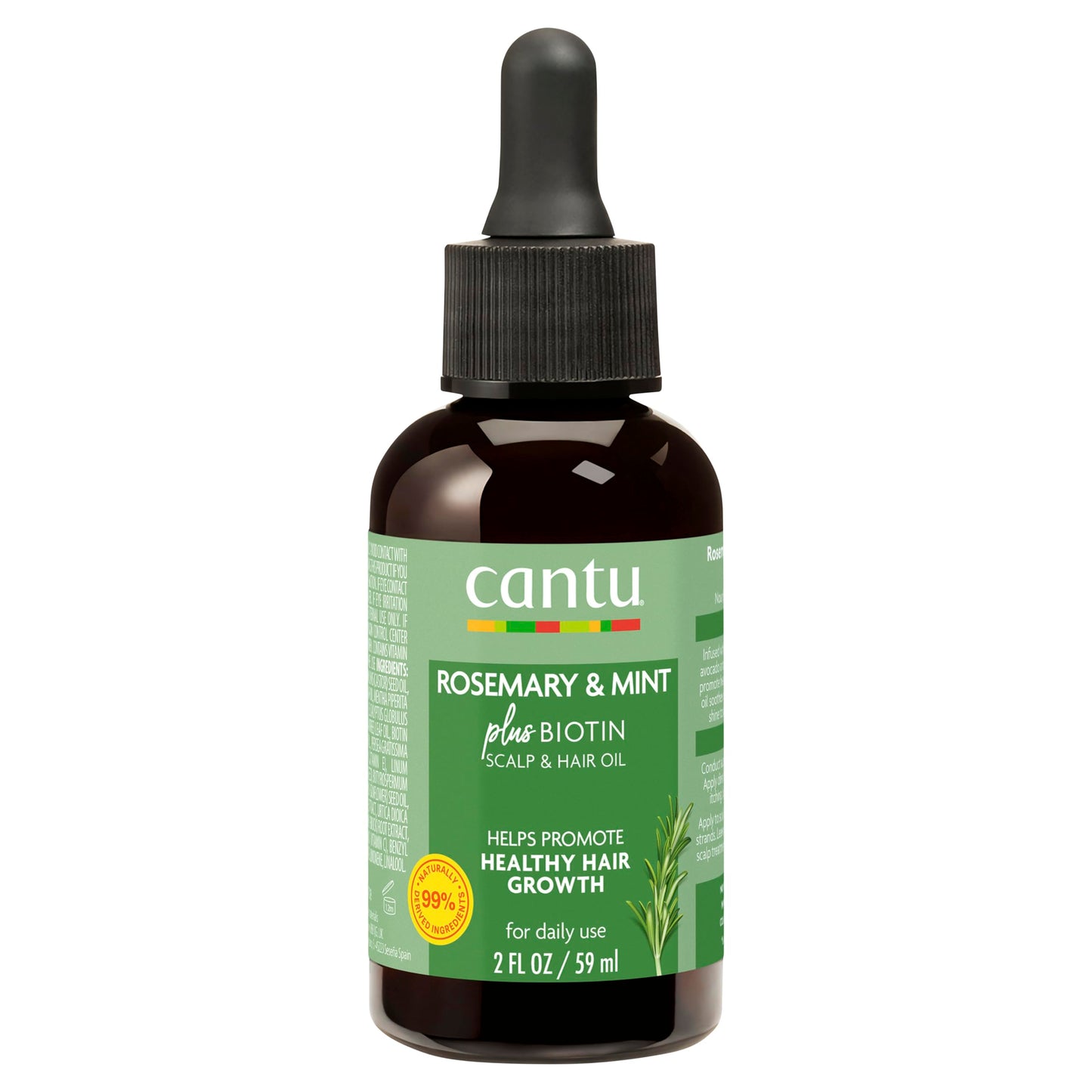 White Smoke Cantu Strengthening Biotin-Infused Hair & Scalp Oil with Rosemary and Mint (59ml)