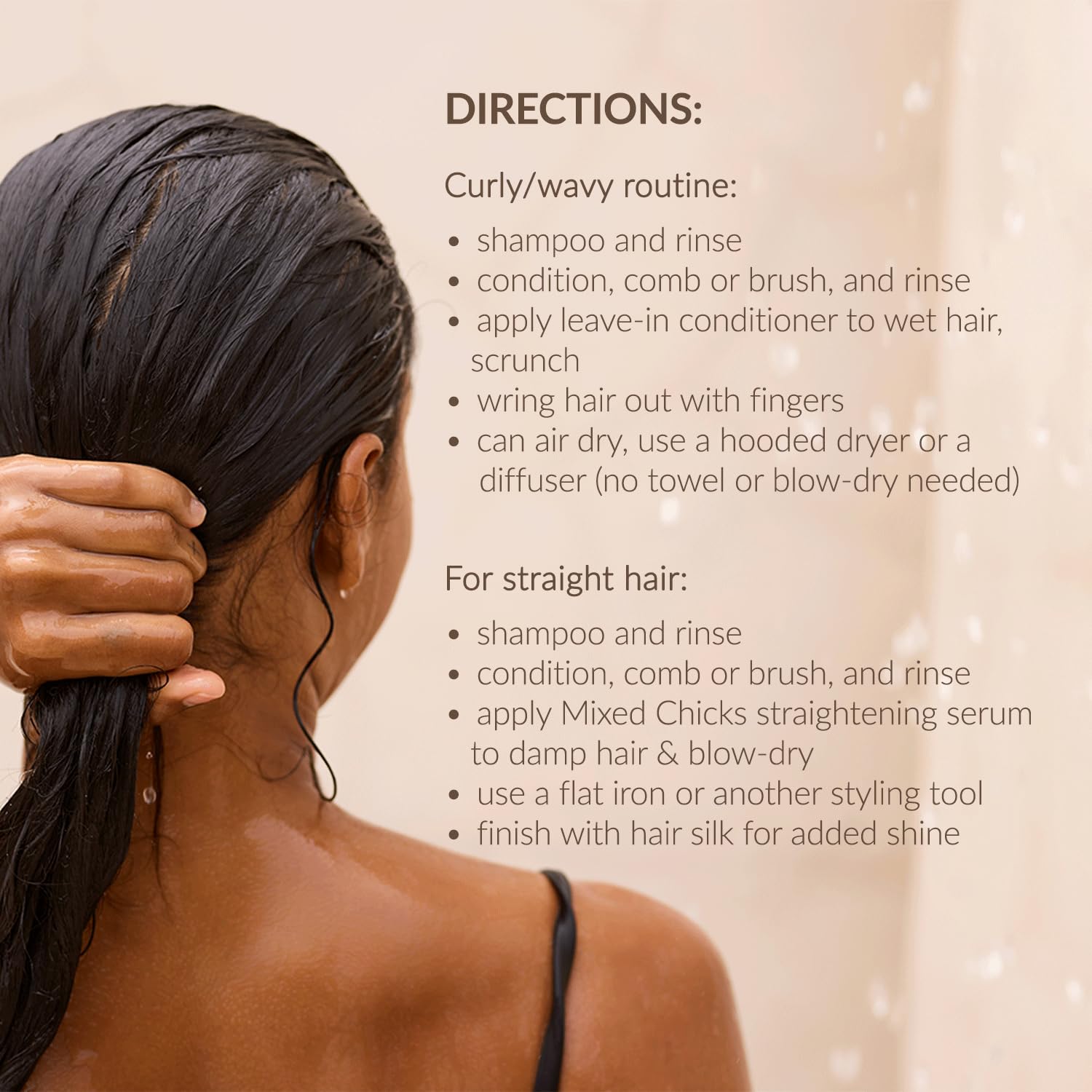 Light Gray Mixed Chicks Detangling Deep Conditioner - Softens, Moisturizes & Detangles Straight or Curly Hair, 33 fl.oz