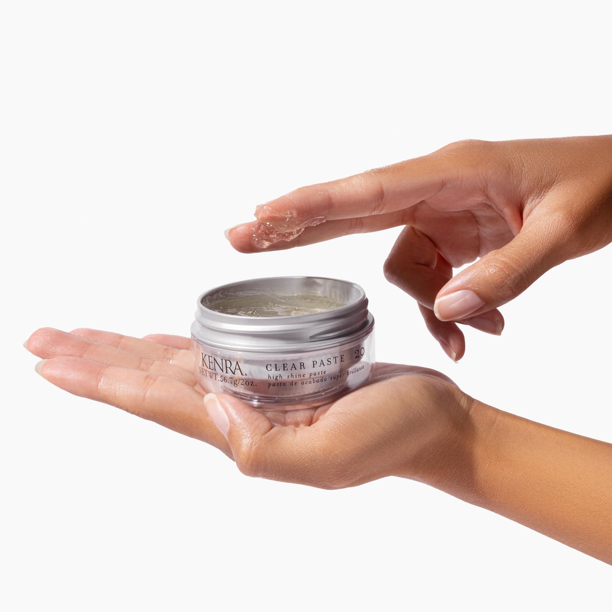 White Smoke Kenra Professional Clear Paste 20 | High Shine Styler | High Hold & Control | Texturizing | All Hair Types | 2 oz