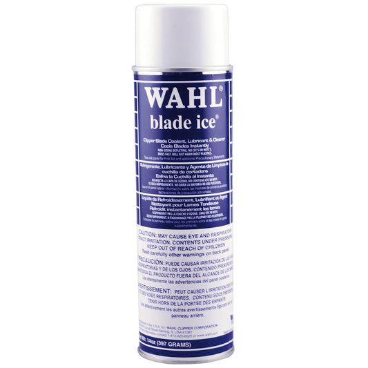 White Smoke Wahl Professional Blade Ice Spray, Blade Coolant, Instant Cooling Lubricant and Cleaner for Clippers and Trimmers, 14 Fl Oz