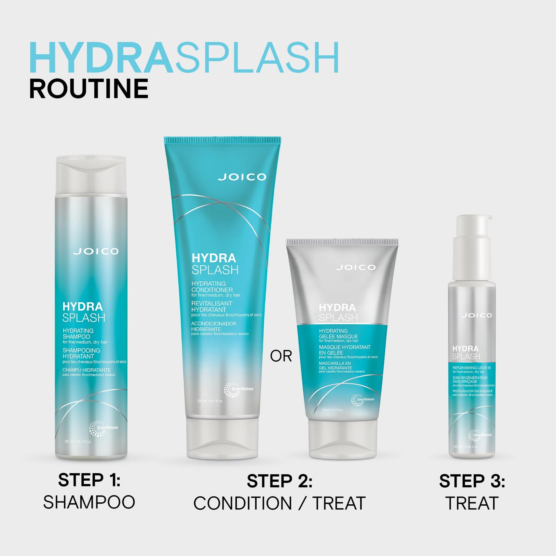 Lavender HydraSplash Hydrating Shampoo | For Fine, Medium, Dry Hair | Replenish Moisture | Add Hydration & Softness | With Sea Kelp & Coconut Water | 10.1 Fl Oz