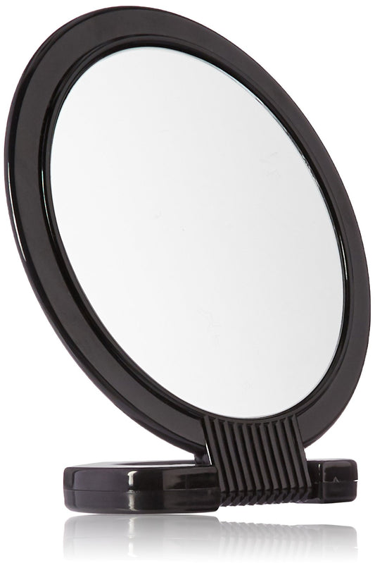 White Smoke Soft N Style 2-Sided Mirror with Handle/Stand 1X/3X Magnification