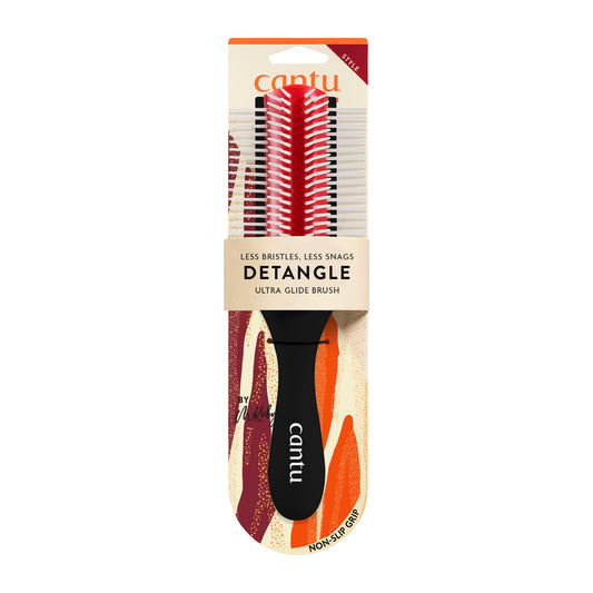 Antique White Cantu Detangle Ultra Glide Brush