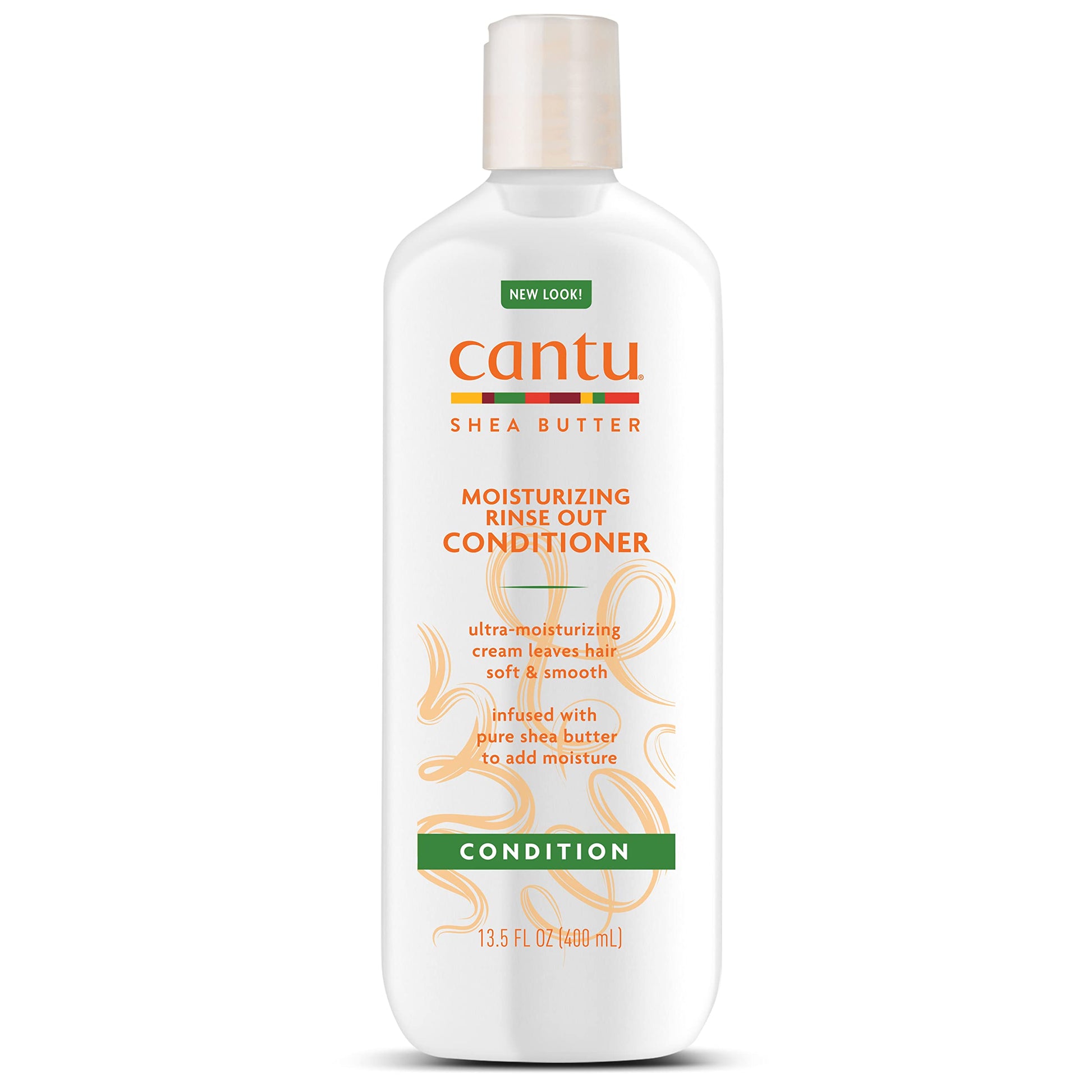 White Smoke Cantu Moisturizing Rinse Out Conditioner with Shea Butter, 13.5 fl oz