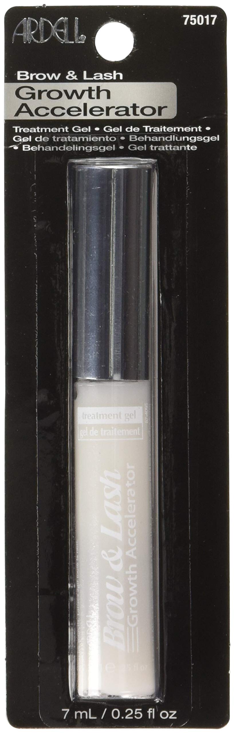 Black Ardell Brow and Lash Growth Accelerator Treatment Gel, 0.25 Ounce (2 Pack)