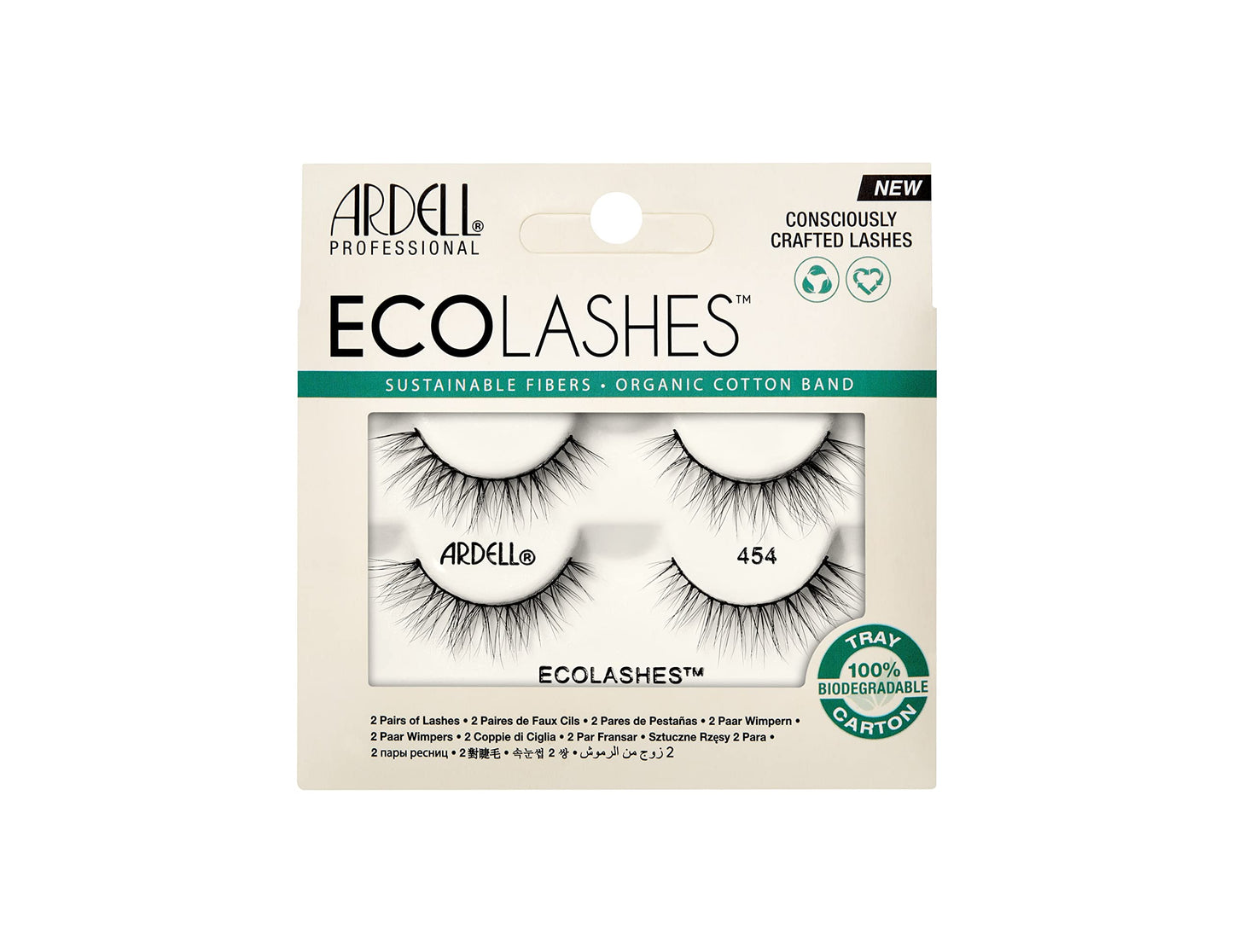 Antique White Ardell Eco Lashes 454 2 Pairs