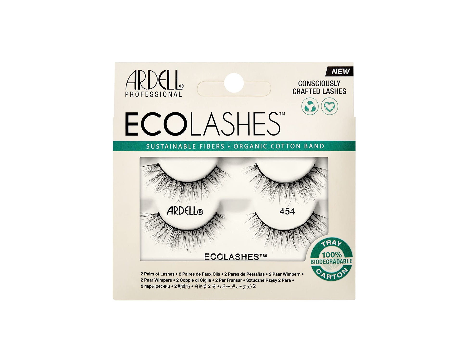 Antique White Ardell Eco Lashes 454 2 Pairs