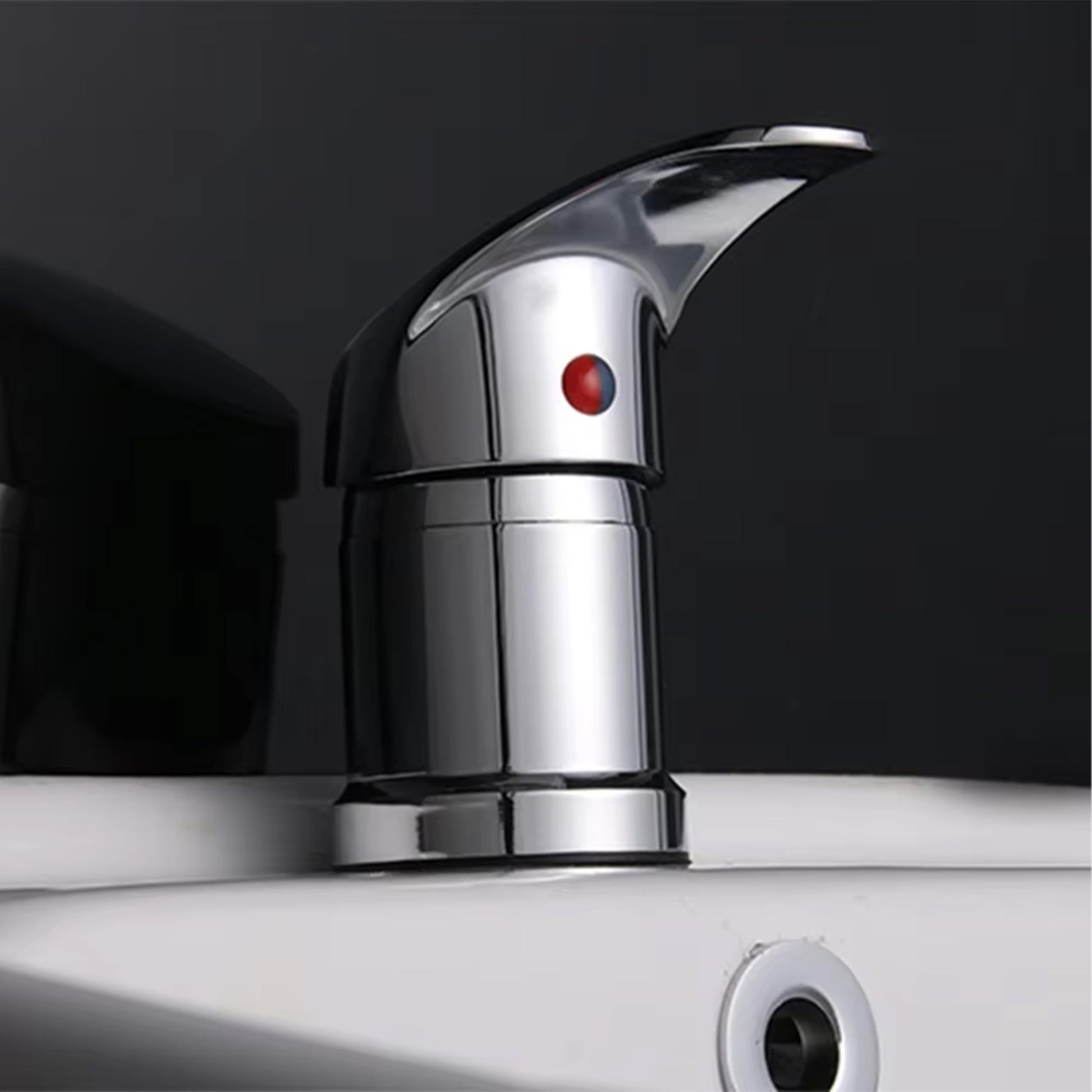 Black Faucet for Shampoo Bowl - Salon Faucet - Shampoo Faucet - Salon Shampoo Bowl Faucet - Shampoo Bowls Faucet Replacement, 1/2 inch Inlet