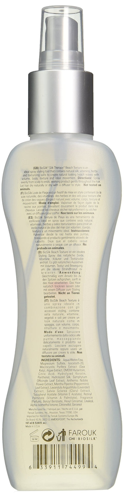 White Smoke Biosilk Beach Texture 5.64 oz