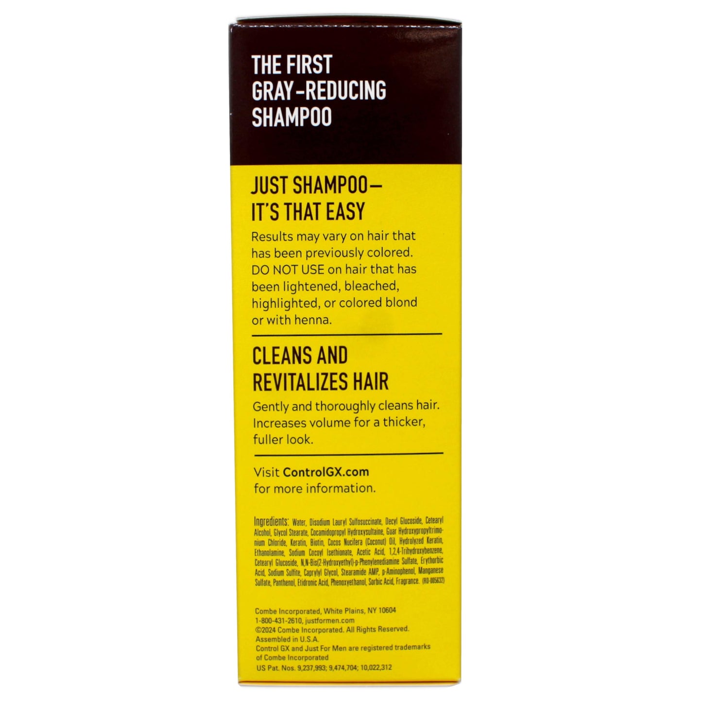 Goldenrod Just for Men Control GX Grey Reducing Shampoo Blonde & Medium Brown