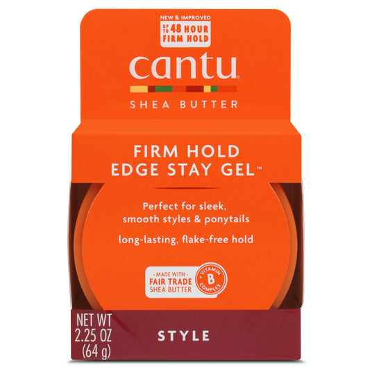 Orange Red Cantu Extra Hold Edge Stay Gel, 2.25 Ounce