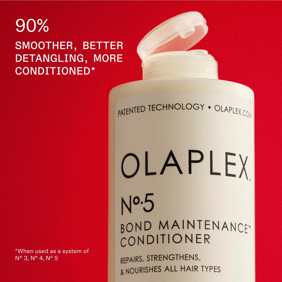 Firebrick Olaplex Wash and Shine Hair Kit: No. 4, 5, 7, Shampoo & Conditioner Set | Cleanse, Hydrate, & Control Frizz Up to 72 Hours | Bonding Oil for Shine & Protect | For Coily, Curly, Straight, and Wavy
