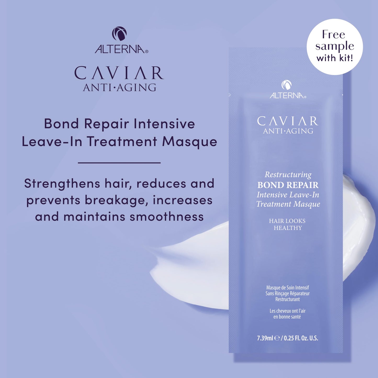Light Steel Blue Alterna Haircare CAVIAR Anti-Aging Multiplying Volume Travel Kit - Shampoo, Conditioner, Styling Mist | For Fine, Thin Hair | Light Hold | Sulfate Free