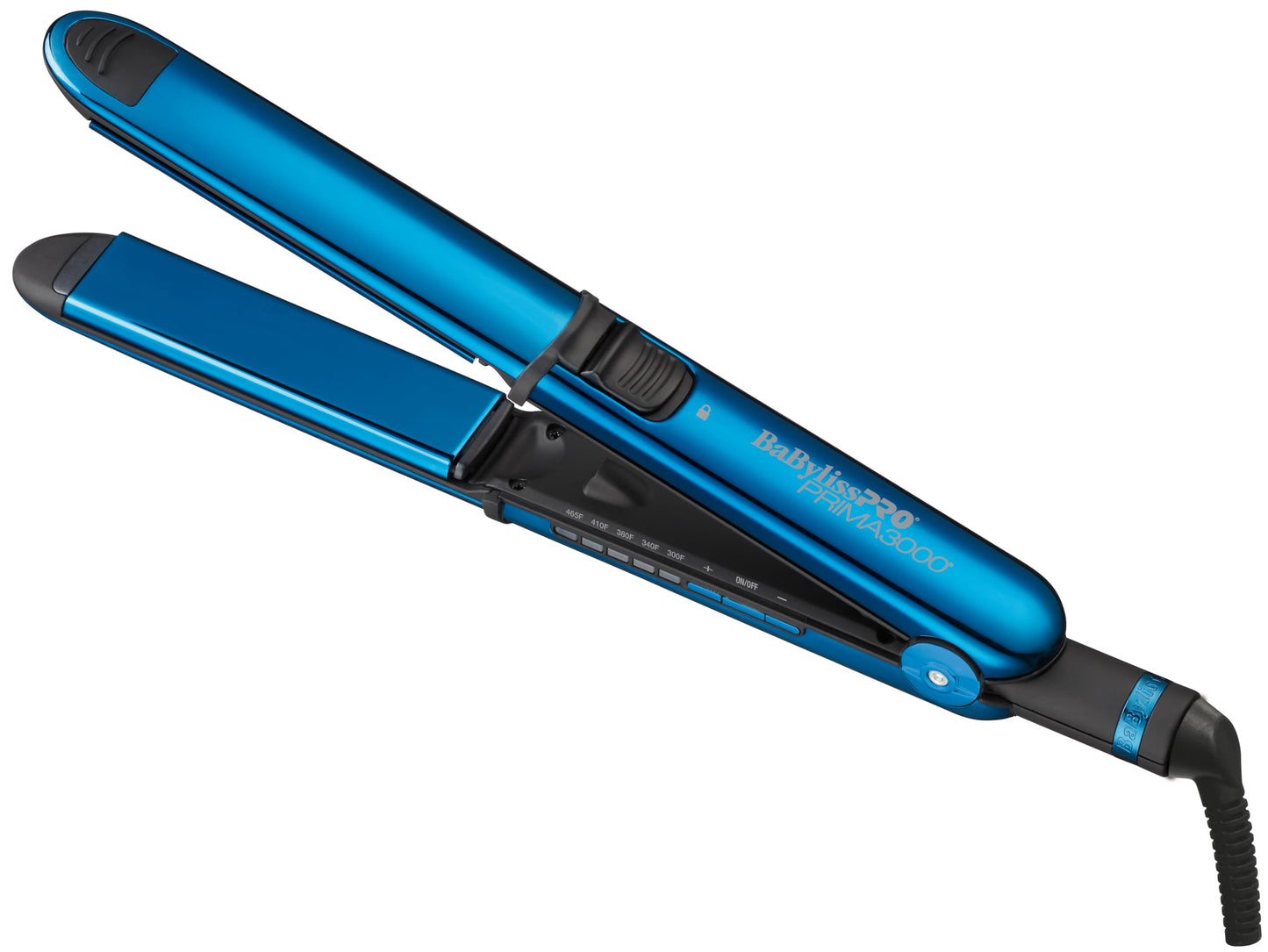 White Smoke BaBylissPRO Limited Edition 1 1/4" Nano Titanium Prima3000 Ionic Hair Straightener