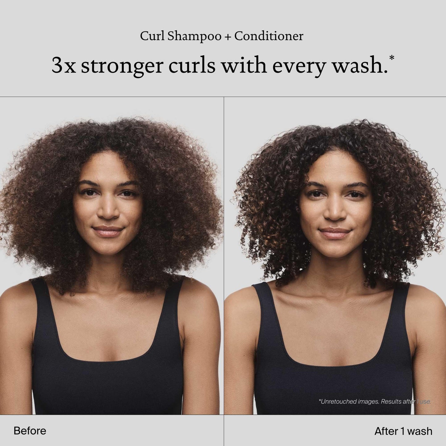 Light Gray Living Proof Curl Shampoo, for Wavy, Curly, and Coily Hair, Strengthens and Defines Curls, 8 oz