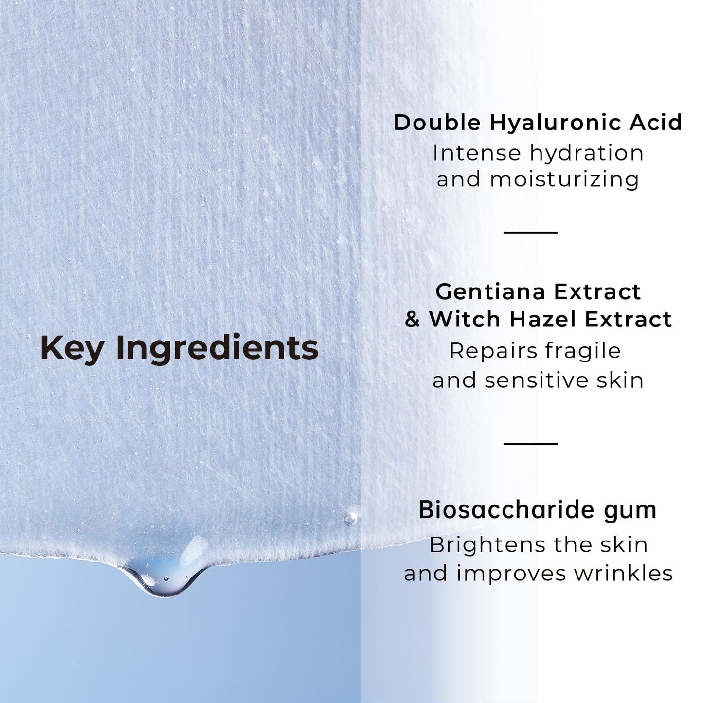 White Smoke +WIS+ Intensive Hydrating Natural Face Masks 24 EA | Hyaluronic Acid & Collagen | Tend Skin, Sensitive Skin Safe | Pore Minimizing, Elasticity Boost | Dehydrated Skin Repair | Galentines Gifts Bulk