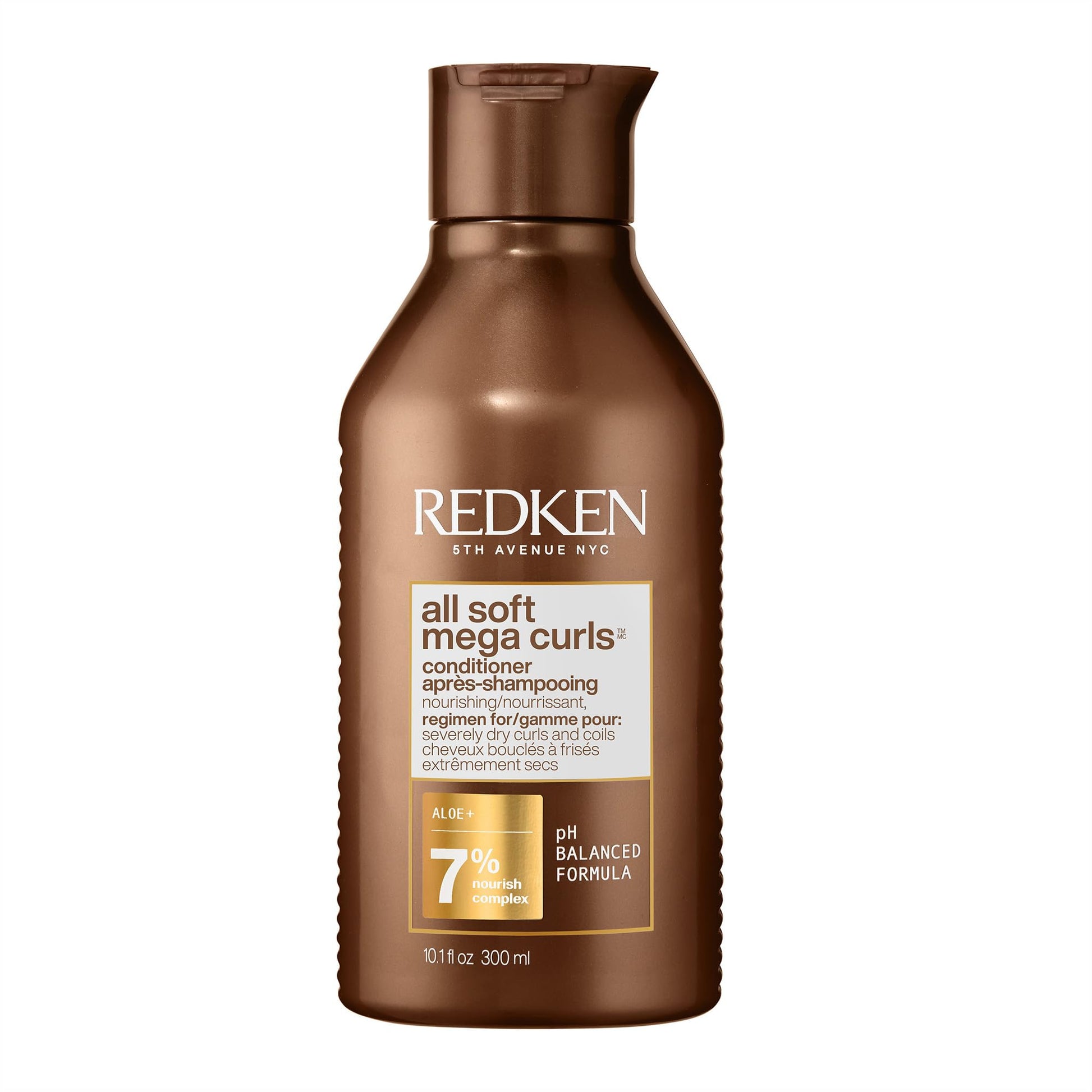 White Smoke Redken All Soft Mega Curls Conditioner | For Extremely Dry Hair | For Curly & Coily Hair | Nourishes & Softens Severely Dry Hair | With Aloe Vera | 10.1 Fl Oz