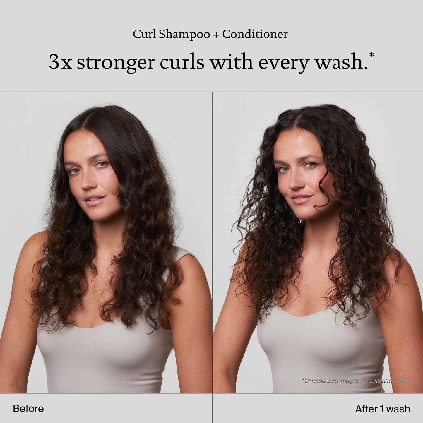 Light Gray Living Proof Curl Shampoo, for Wavy, Curly, and Coily Hair, Strengthens and Defines Curls, 8 oz