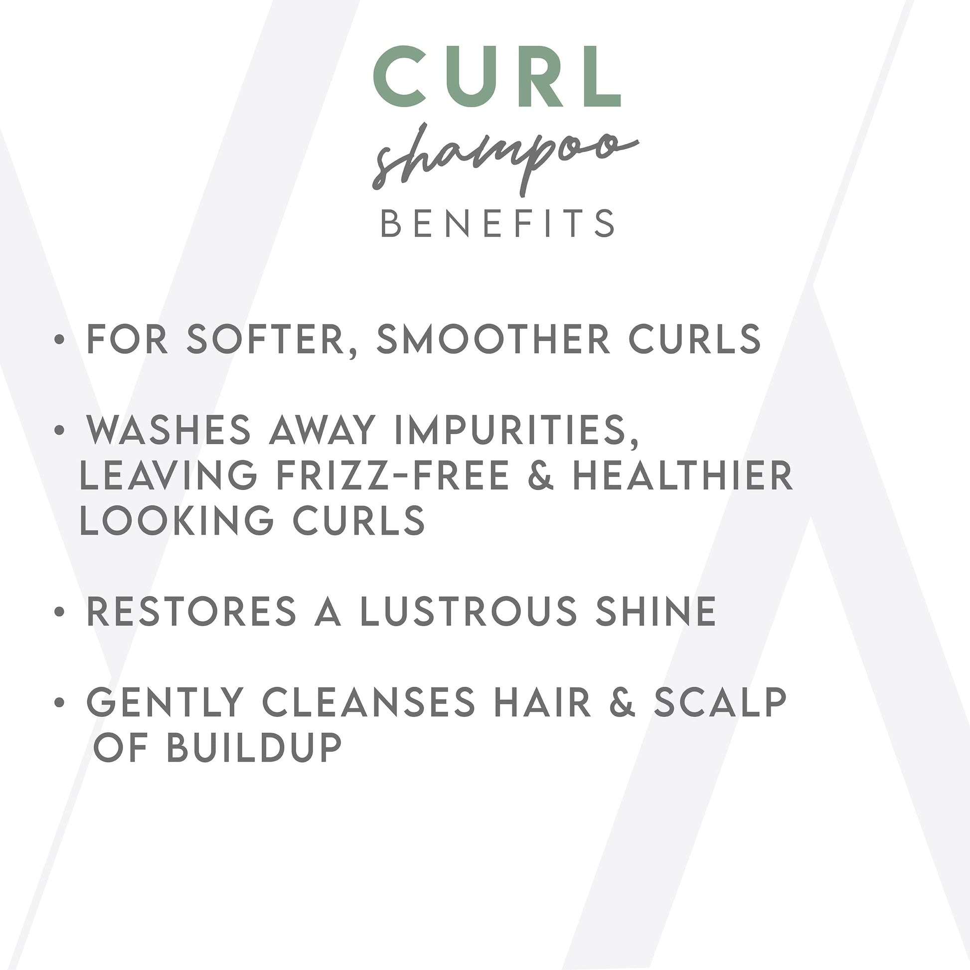 White Smoke ALURAM Coconut Water Based Curly Hair Clarifying Shampoo and Conditioner - Color Safe Lightweight Formula for Medium to Course Hair - Sulfate & Paraben Free, 12 Fl Oz