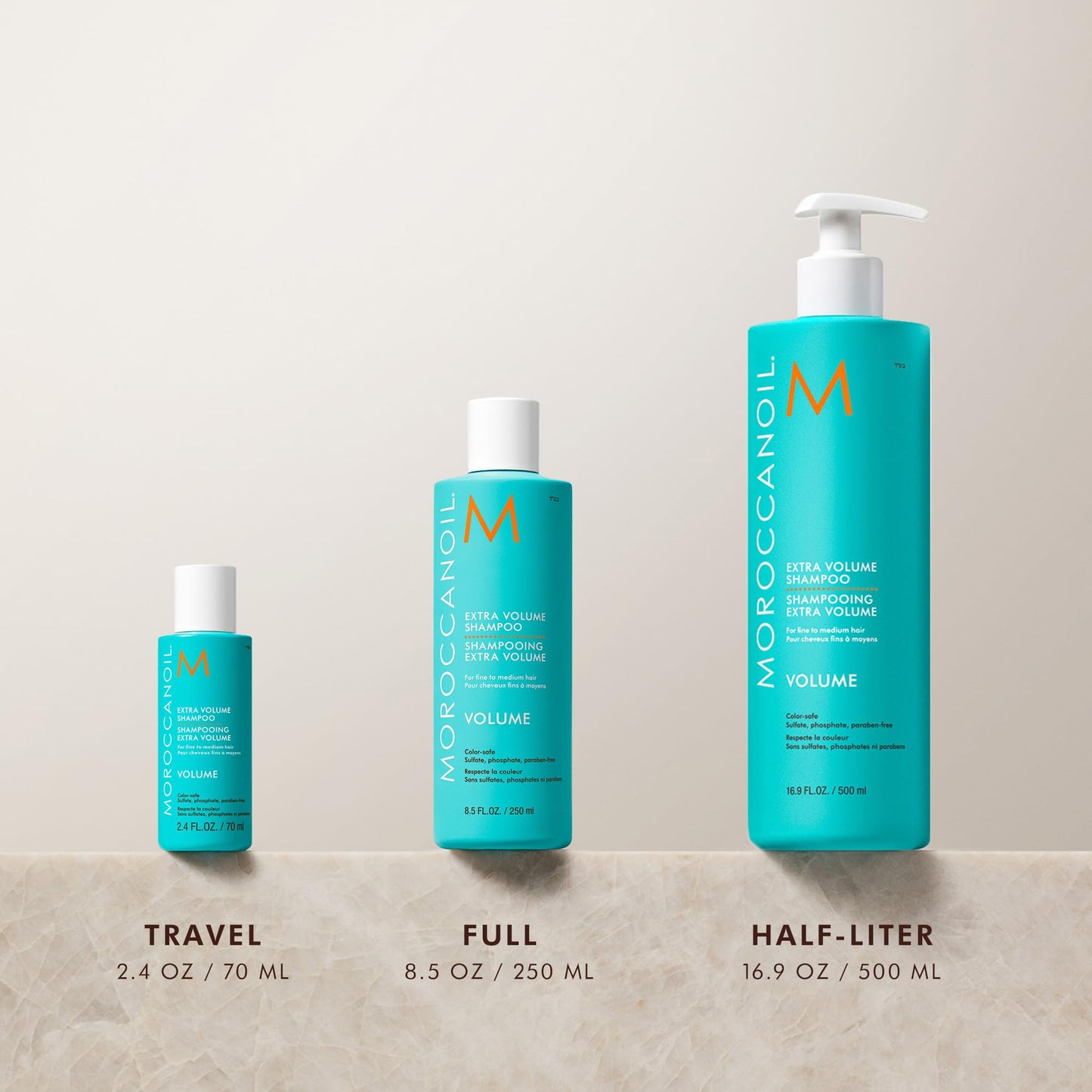 Lavender Moroccanoil Extra Volume Shampoo & Conditioner Half-Liter Set