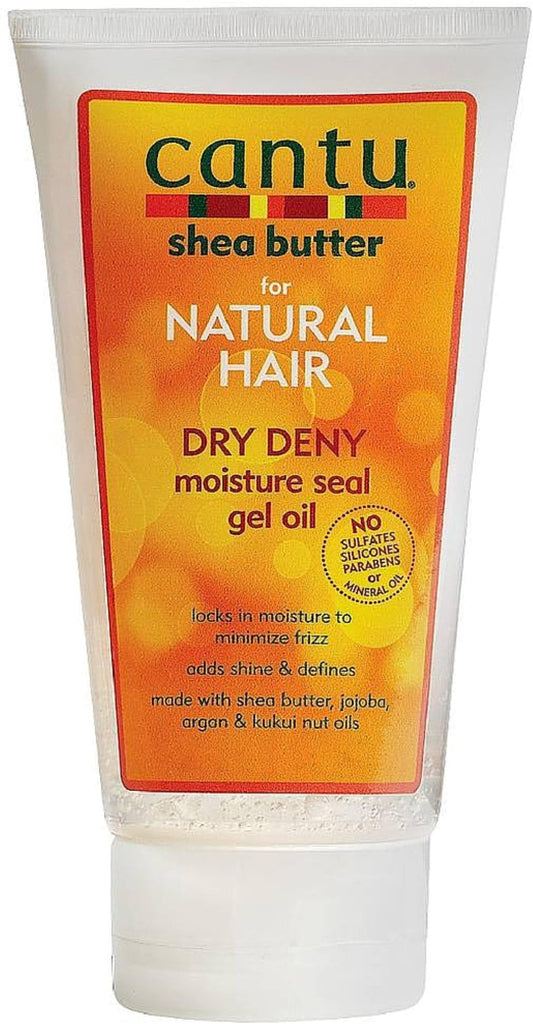 White Smoke Cantu Shea Butter for Natural Hair Dry Deny Moisture Seal Gel Oil, 5 Ounce (07567-12/3PK)