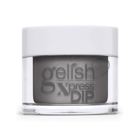 Lavender Gelish Xpress Dip "Smoke The Competition" Disney Villains Collection, 1.5 oz. - Gray Creme