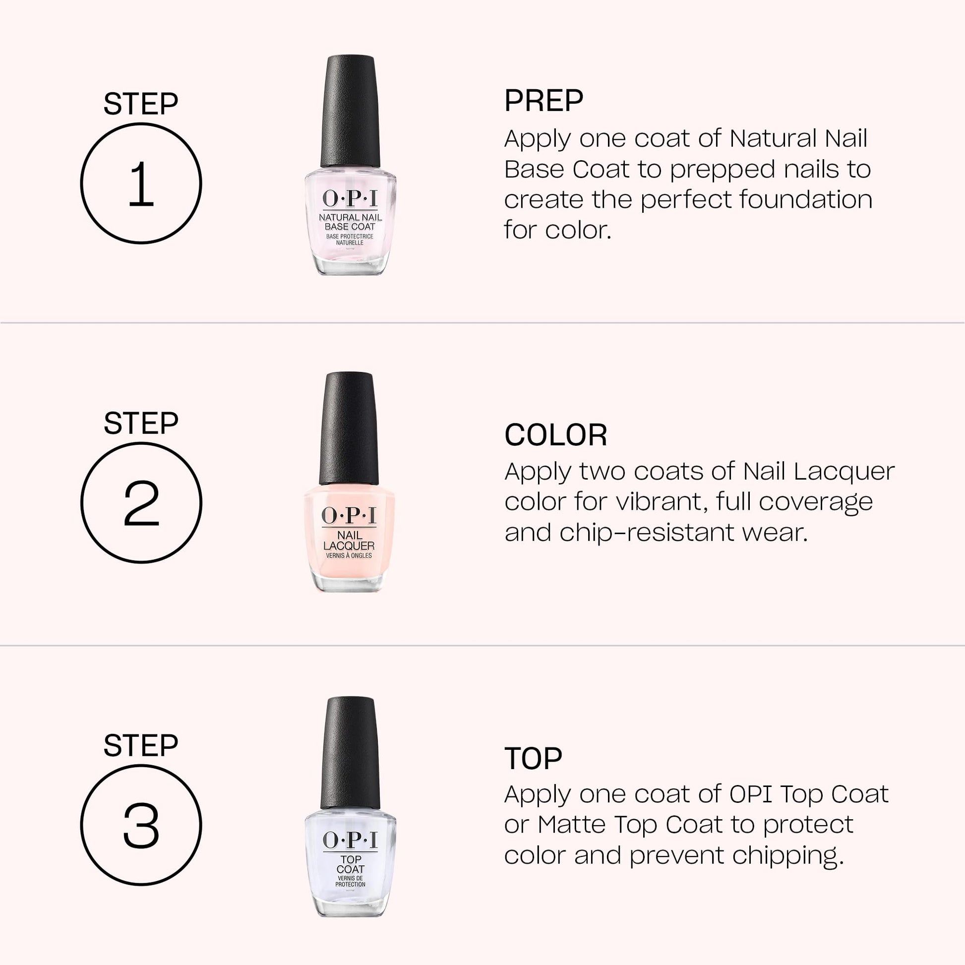 White Smoke OPI Nail Lacquer Not So Bora-Bora-ing Pink | Sheer Soft Pink Pearl Chip Resistant Nail Polish | Vegan, Fast Drying, Streak Free