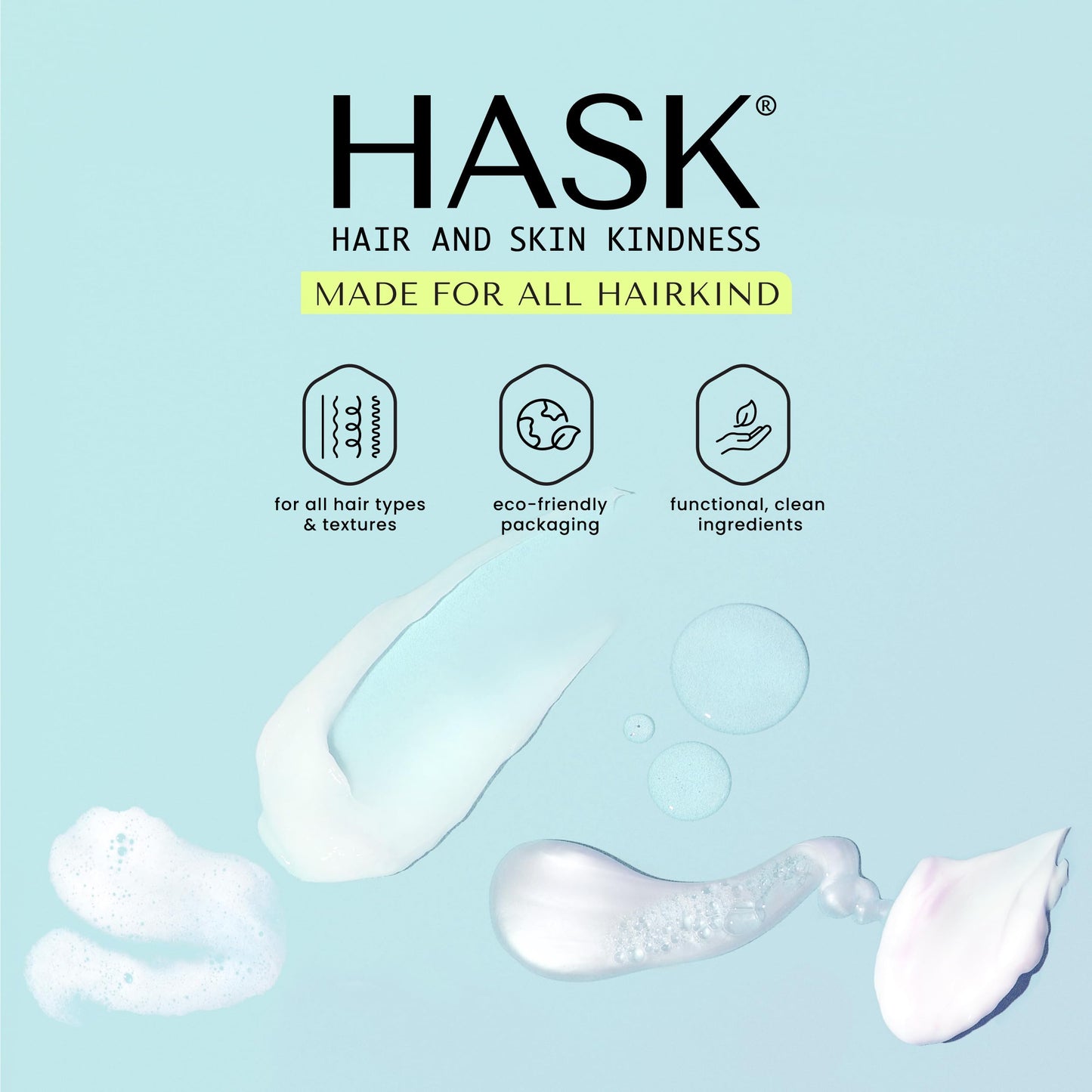 Powder Blue HASK CURL CARE 5-IN-1 Leave-In Spray Conditioner 2 Piece Bundle- vegan formula, cruelty free, color safe, gluten-free, sulfate-free, paraben-free