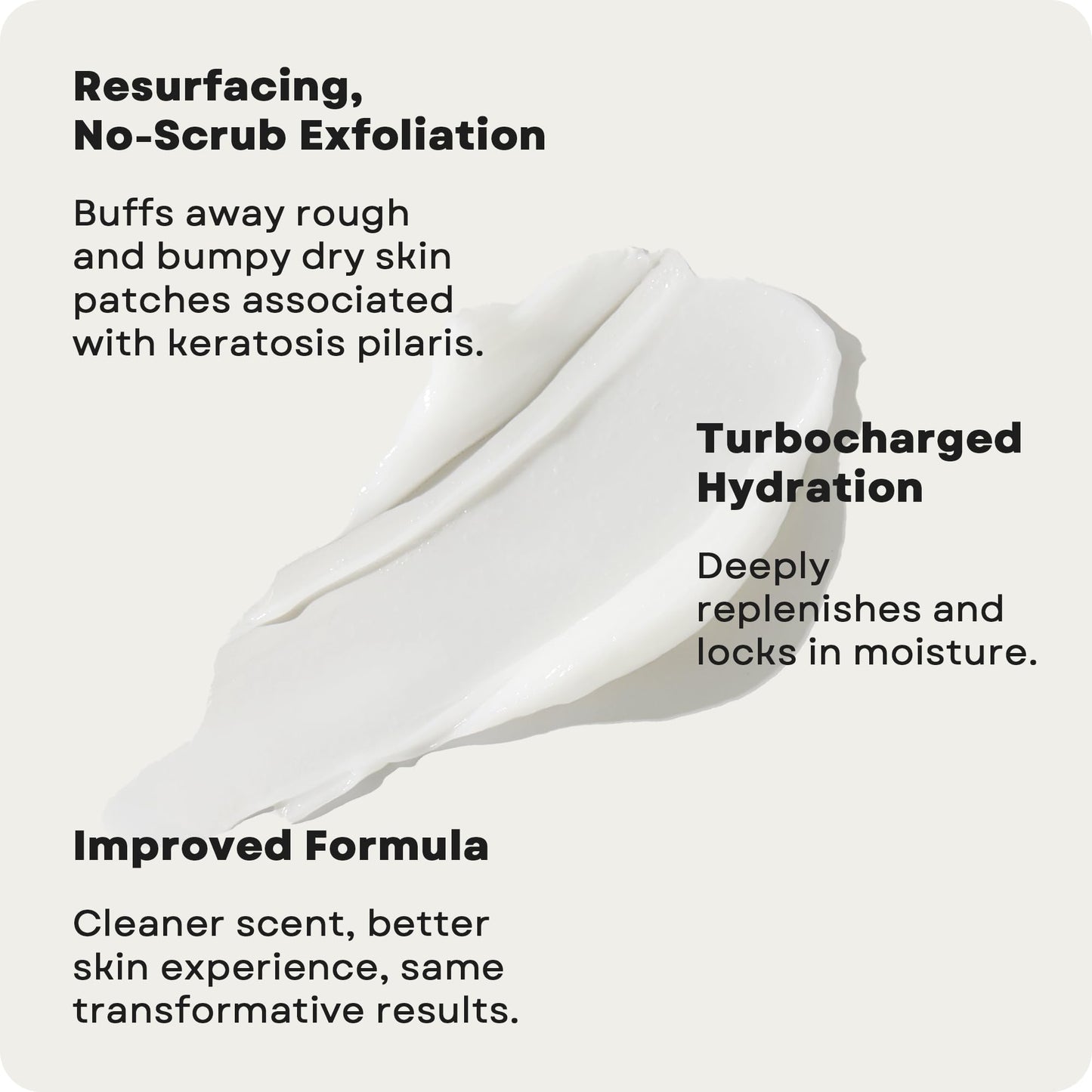 Lavender AmLactin KP Bumps Be Gone - Therapeutic Body Cream for Keratosis Pilaris - No-Scrub Exfoliator and Body Moisturizer for Dry Skin with 15% Lactic Acid AHA, 3 oz (Packaging May Vary)