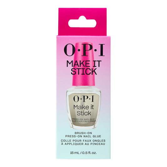 Powder Blue OPI Make It Stick Nail Adhesive Glue | 0.5 Fl Oz - 15 mL