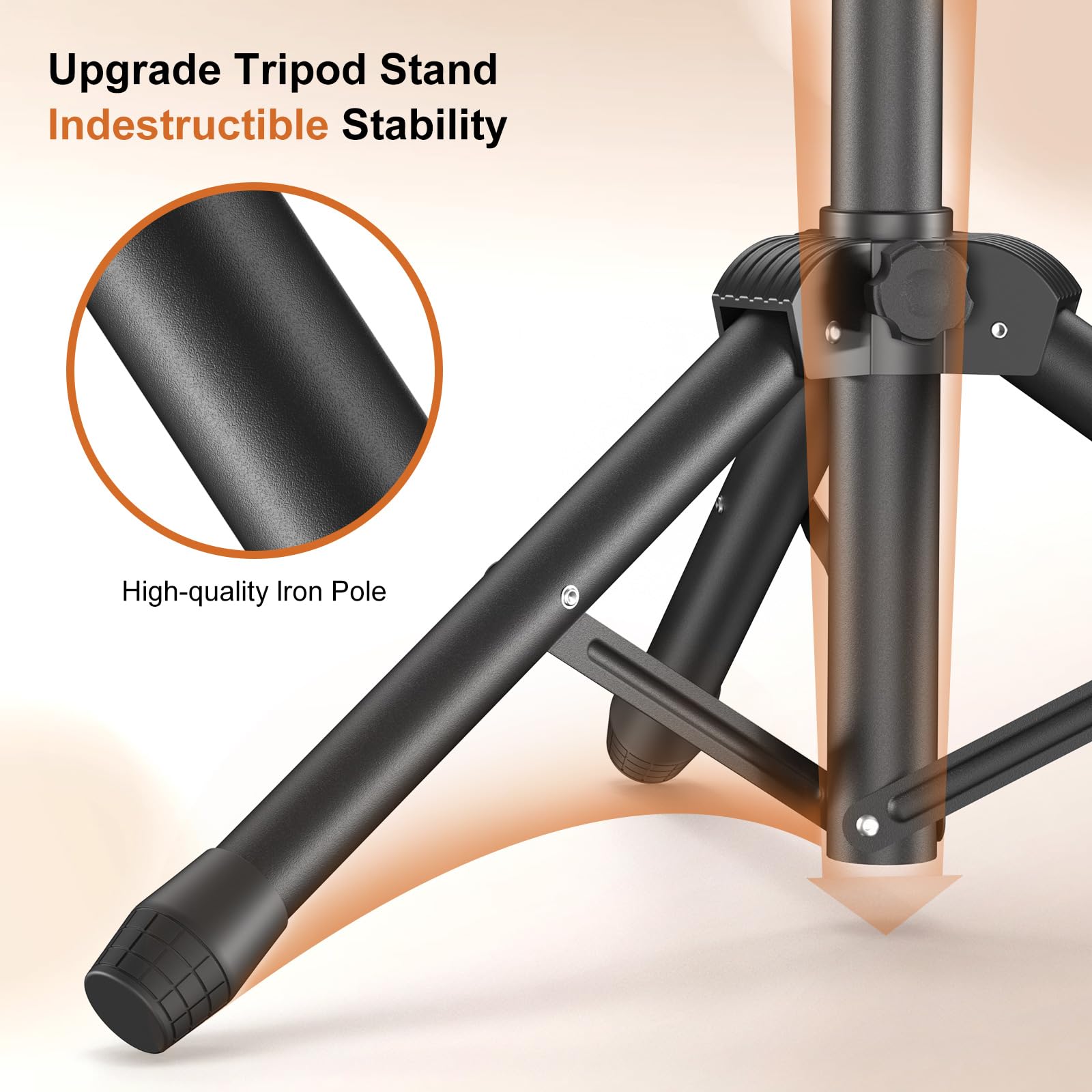 White Smoke Womnwomn Wig Stand Tripod, 50 Inch Adjustable Mannequin Head Stand, Wig Head Stand for Cosmetology, Hairdressing Training - Includes T-Pins, Comb, Hair Clips & Carrying Bag (Head Not Included)