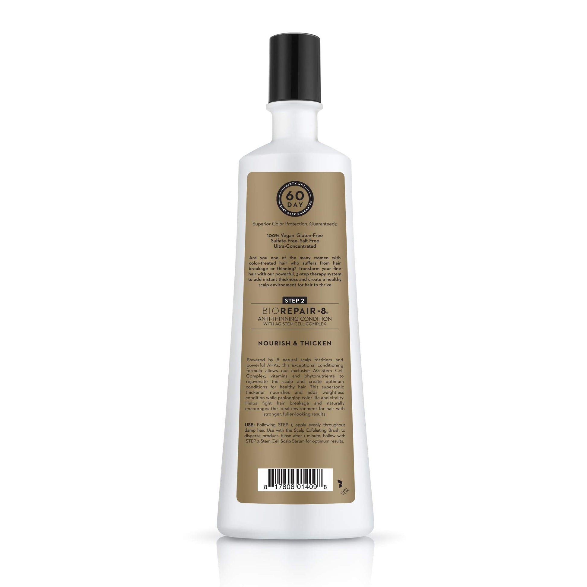 White Smoke ColorProof Evolved Color Care BioRepair-8 Anti-Thinning Hair Conditioner Fl Oz