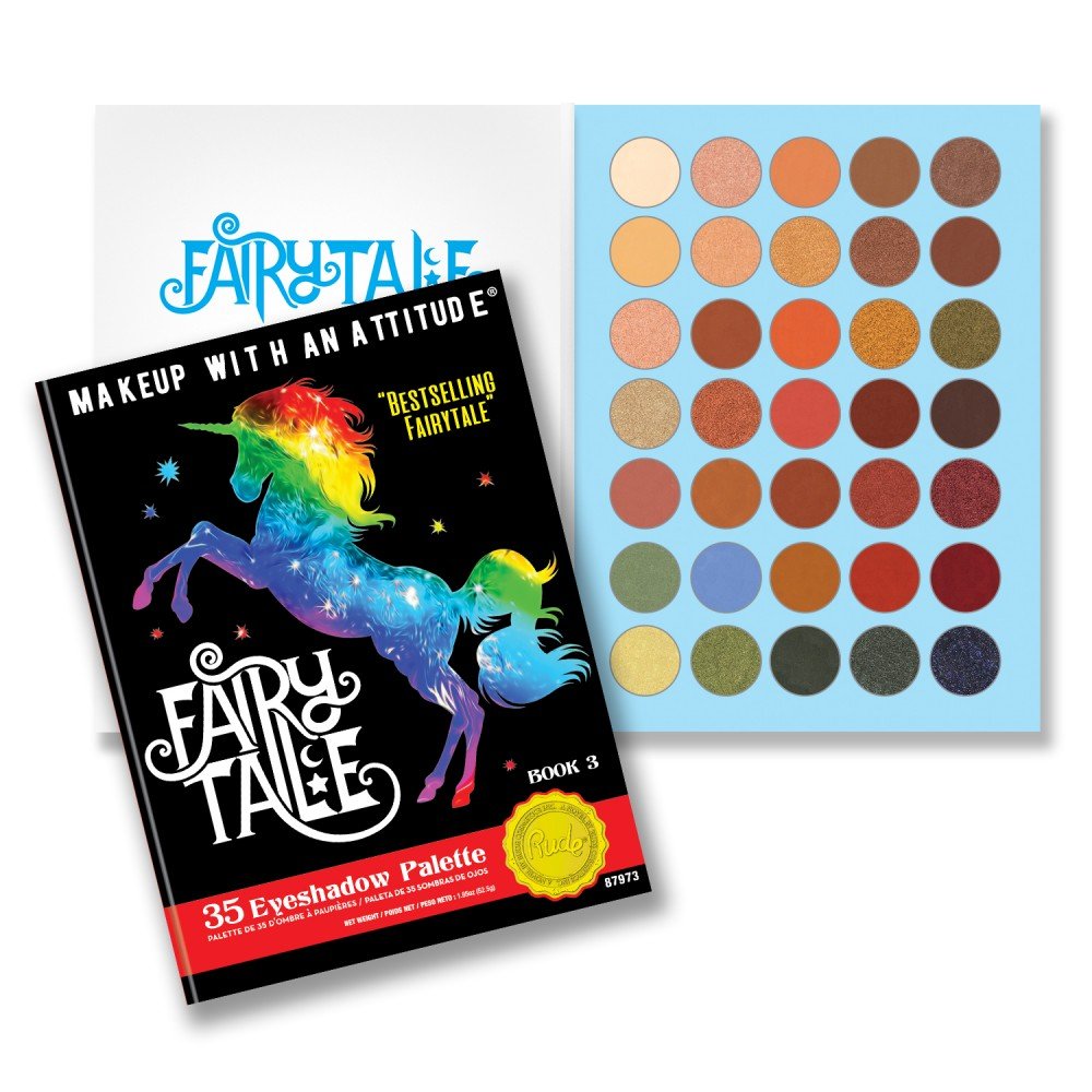 White Smoke Rude Fairy Tales Eyeshadow Palette - Book 3