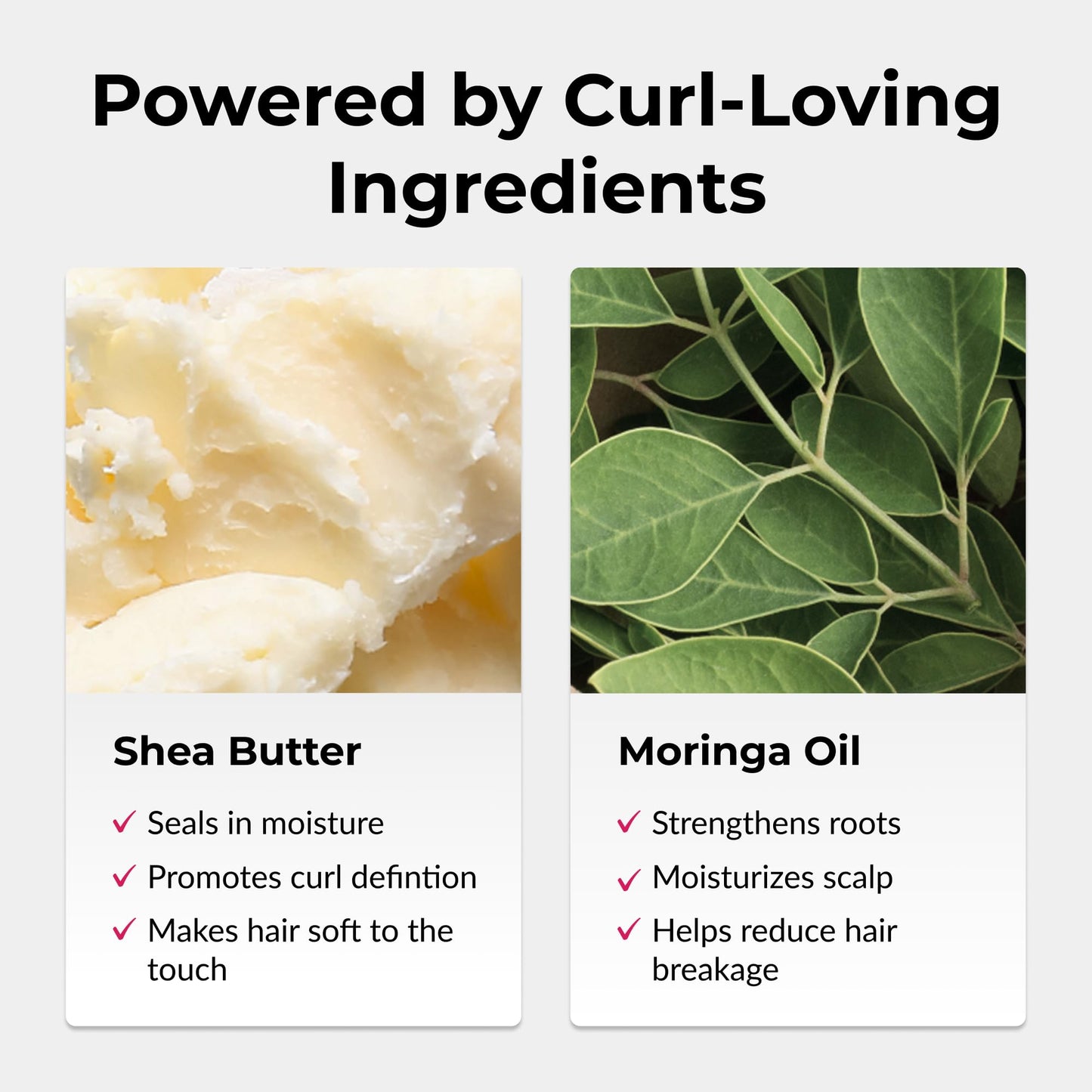 White Smoke Love Ur Curls - Shampoo & Conditioner Set with All in One Curl Cream Styler for Curly Hair, 3 Step System for Repair and Moisturizing