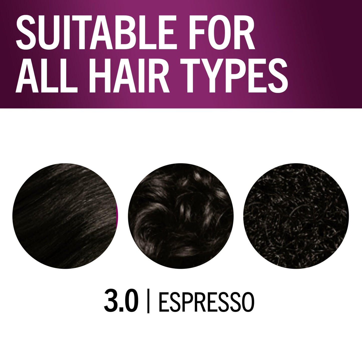 White Smoke Schwarzkopf Keratin Permanent Hair Dye Cream, 3.0 Espresso, Professional Quality Color for Up to 100% Gray Coverage, Bond Enforcing System