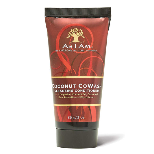 White Smoke As I Am Coconut Cowash 3 ounce Travel Size