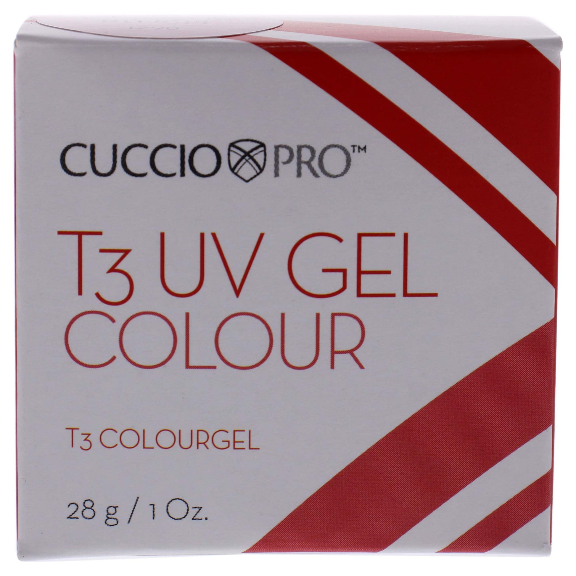 Dark Gray Cuccio Pro T3 Uv Gel Colour - Opaque Blush 1 Oz