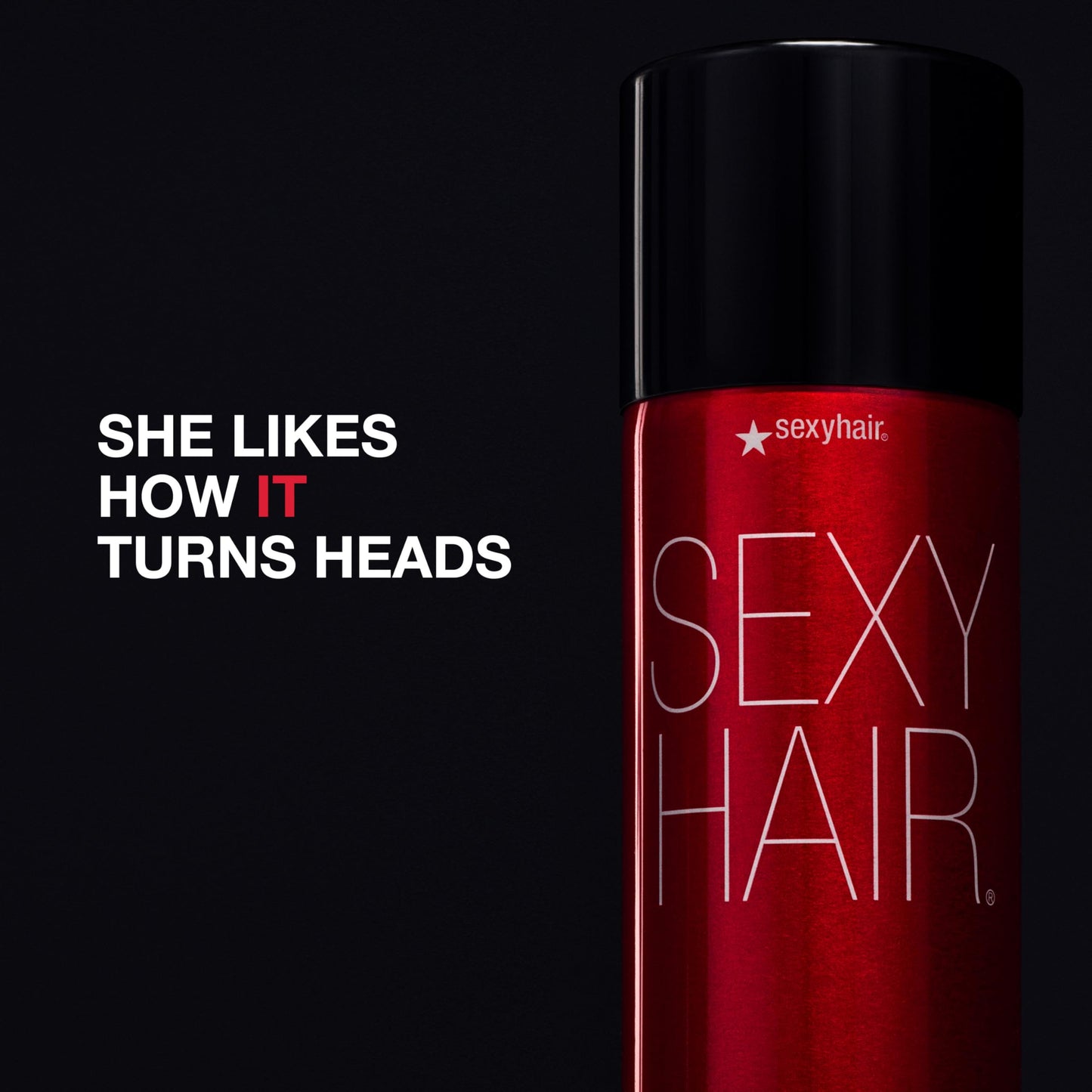 Black SexyHair Big Spray & Play Volumizing Hairspray | Hold and Shine | Up to 72 Hour Humidity Resistance | All Hair Types