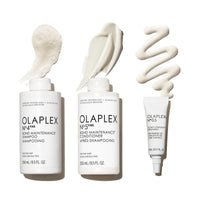 White Smoke Olaplex Wash & Shine Fine Hair Kit: Nº. 4FINE, Nº. 5FINE, Nº. 0.5, Shampoo & Conditioner Set | Gently Cleanses to Volumize & Strengthen | Hydrates & Soothes Scalp | For Coily, Curly, Straight, & Wavy