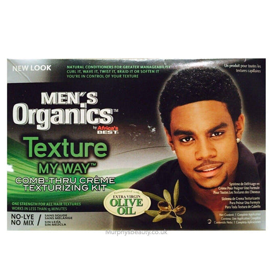 Black Africas Best Organic Texture My Way Kit For Men by Africa's Best