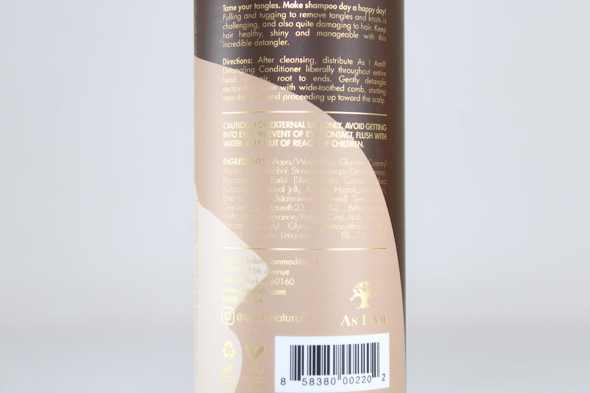 Gray As I Am Detangling Conditioner, 8 oz (Pack of 2)